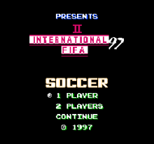 FIFA 97 International Soccer