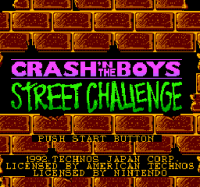 Crash`n the Boys - Street Challenge
