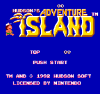 Hudsons Adventure Island