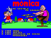 Monica no Castelo do Dragao