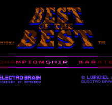 Best of the Best - Championship Karate