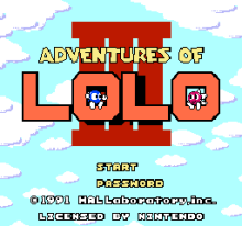 Adventures of Lolo 3