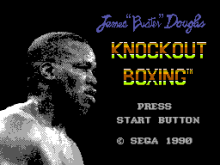 James Buster Douglas Knock Out Boxing