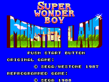 Super Wonder Boy - Monster World