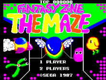 Fantasy Zone - The Maze