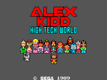 Alex Kidd in High Tech World