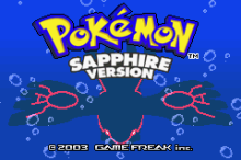 Pokemon - Sapphire Version