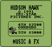 Hudson Hawk