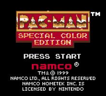 Pac-Man Special Color Edition