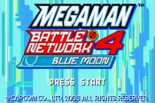 Megaman Battle Network 4 Blue Moon