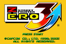 Street Fighter Zero 3 Upper