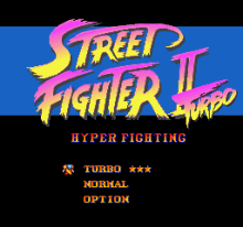 Street Fighter 2 Turbo - Hyper Fighting