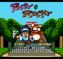 Pocky and Rocky