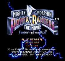 Mighty Morphin Power Rangers - The Movie