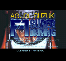 Aguri Suzuki F-1 Super Driving