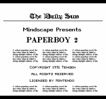 Paperboy 2