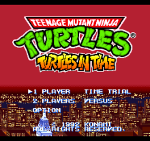 Teenage Mutant Ninja Turtles - Turtles in Time