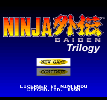 Ninja Gaiden Trilogy