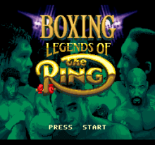 Boxing Legends of the Ring