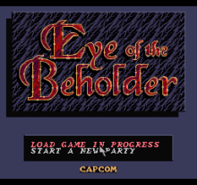 Advanced Dungeons and Dragons - Eye of the Beholder