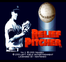 Relief Pitcher baseball