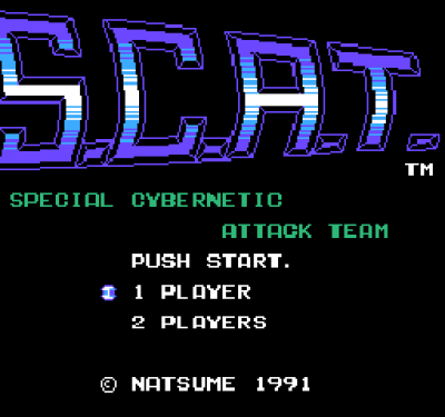 S.C.A.T. - Special Cybernetic Attack Team