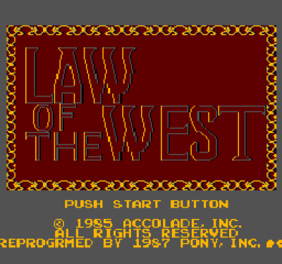 Law of the West