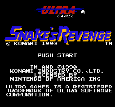 Snake`s Revenge