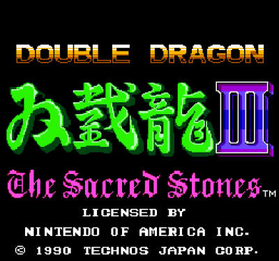 Double Dragon 3