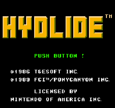 Hydlide