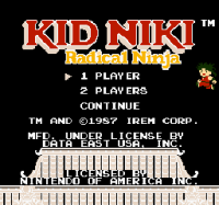 Kid Niki - Radical Ninja