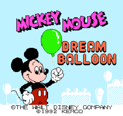 Mickey Mouse - Dream Balloon