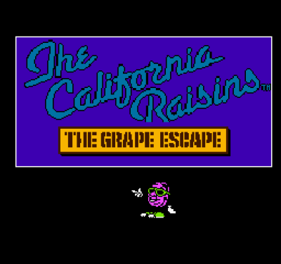 California Raisins - The Grape Escape