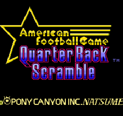 Quarter Back Scramble