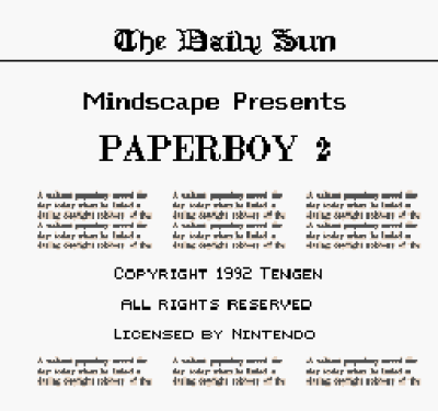 Paperboy 2