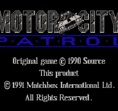 Motor City Patrol