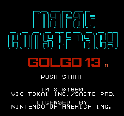 Mafat Conspiracy - Golgo 13