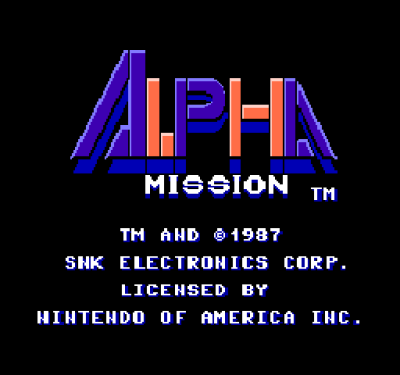 Alpha Mission