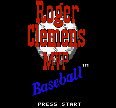 Roger Clemens MVP Baseball