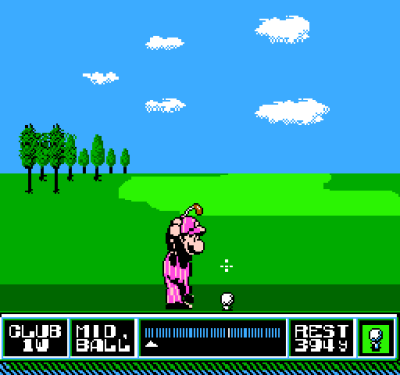 NES Open Tournament Golf (Открытый турнир по гольфу)