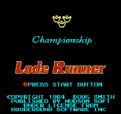 Championship Lode Runner