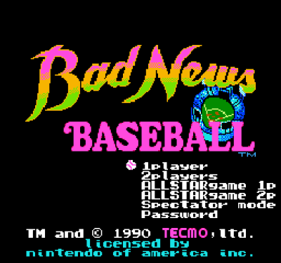 Bad News Baseball