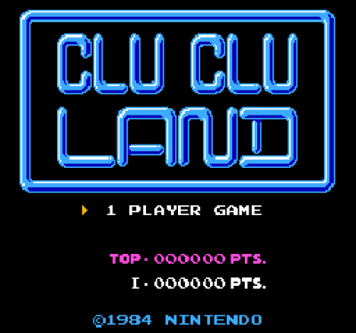 Clu Clu Land