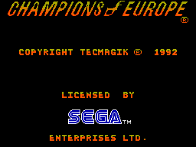 Champions of Europe