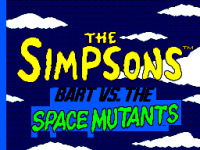 Simpsons - Bart vs Space Mutants