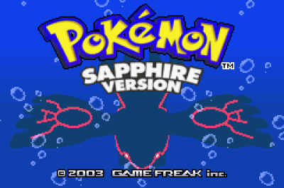 Pokemon - Sapphire Version