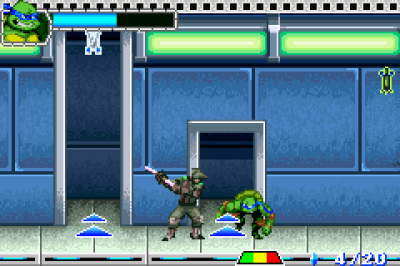 Teenage Mutant Ninja Turtles 2 - Battle Nexus (rus.version) (Черепашки Ниндзя 2 - Битва Нексуса)
