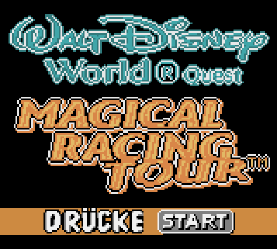 Walt Disney World Quest - Magical Racing Tour