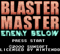 Blaster Master - Enemy Below