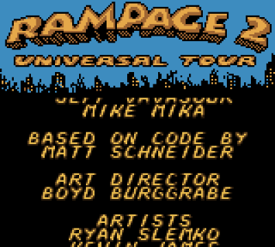 Rampage 2 - Universal Tour